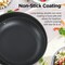 Othello 2-Piece Induction Non-Stick Fry Pan Cookware Set, Black CH-GAP2 - alternate 7